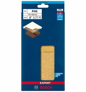 Bosch Expert C470 115 x 230 mm 10'lu 40 Kum Zımpara Kağıdı 2608900860