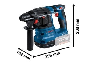 BOSCH GBH 185-LI Çift Akülü Kırıcı Delici 2x4 Ah 0611924021