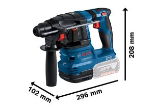 Bosch GBH 185-LI Yeni 2x4 Ah Akülü Kırıcı Delici 0611924021
