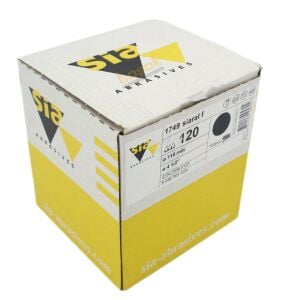 Sia 1749 Siaral 115 mm 120 Kum Deliksiz Zımpara Kağıdı 100'lü