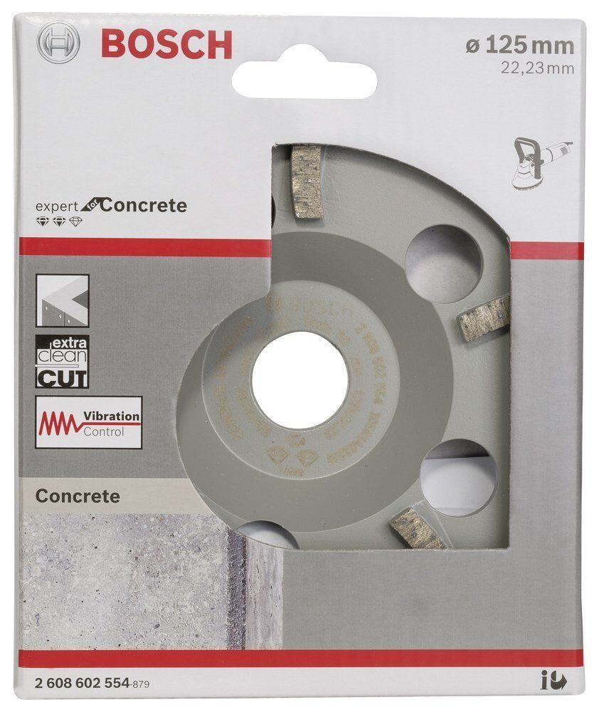Bosch Expert for Concrete Extraclean 125 mm 2608602554