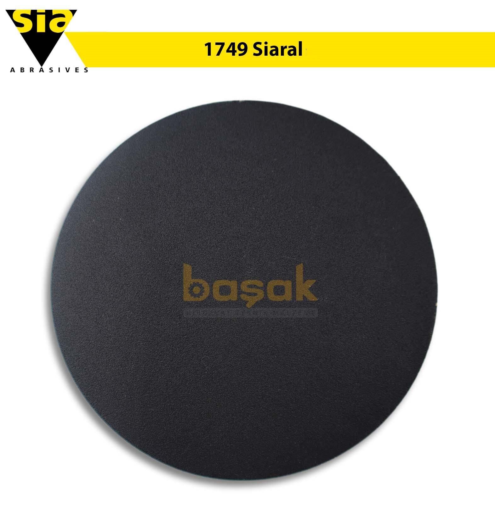 Sia 1749 Siaral 115 mm 180 Kum Deliksiz Zımpara Kağıdı 100'lü