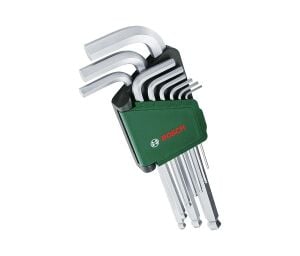 Bosch 1,5-10 mm Alyan Anahtar Takımı 9 Parça 1600A032V1