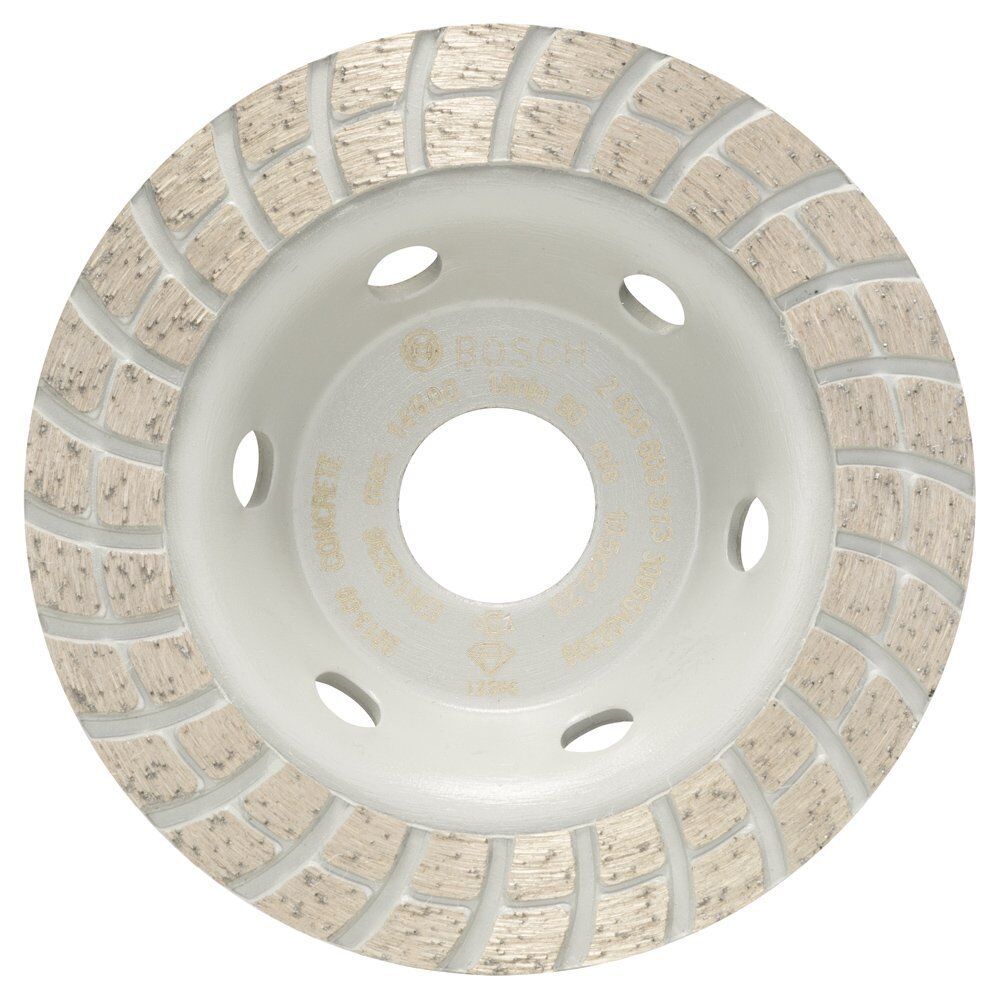 Bosch Turbo 105mm Elmaslı Beton Silme ve Parlatma Diski 2608603313