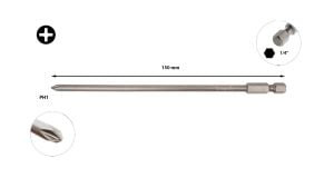 Ceta Form PH1 x 150 mm Ekstra Uzun Yıldız Bits Uç CB/1521