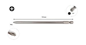 Ceta Form PH2 x 150 mm Ekstra Uzun Yıldız Bits Uç CB/1522