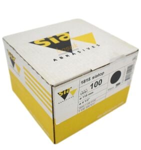 Sia 1815 Siatop 115 mm 100 Kum Deliksiz Zımpara Kağıdı 50'li