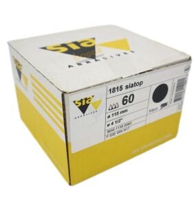 Sia 1815 Siatop 115 mm 60 Kum Deliksiz Zımpara Kağıdı 50'li