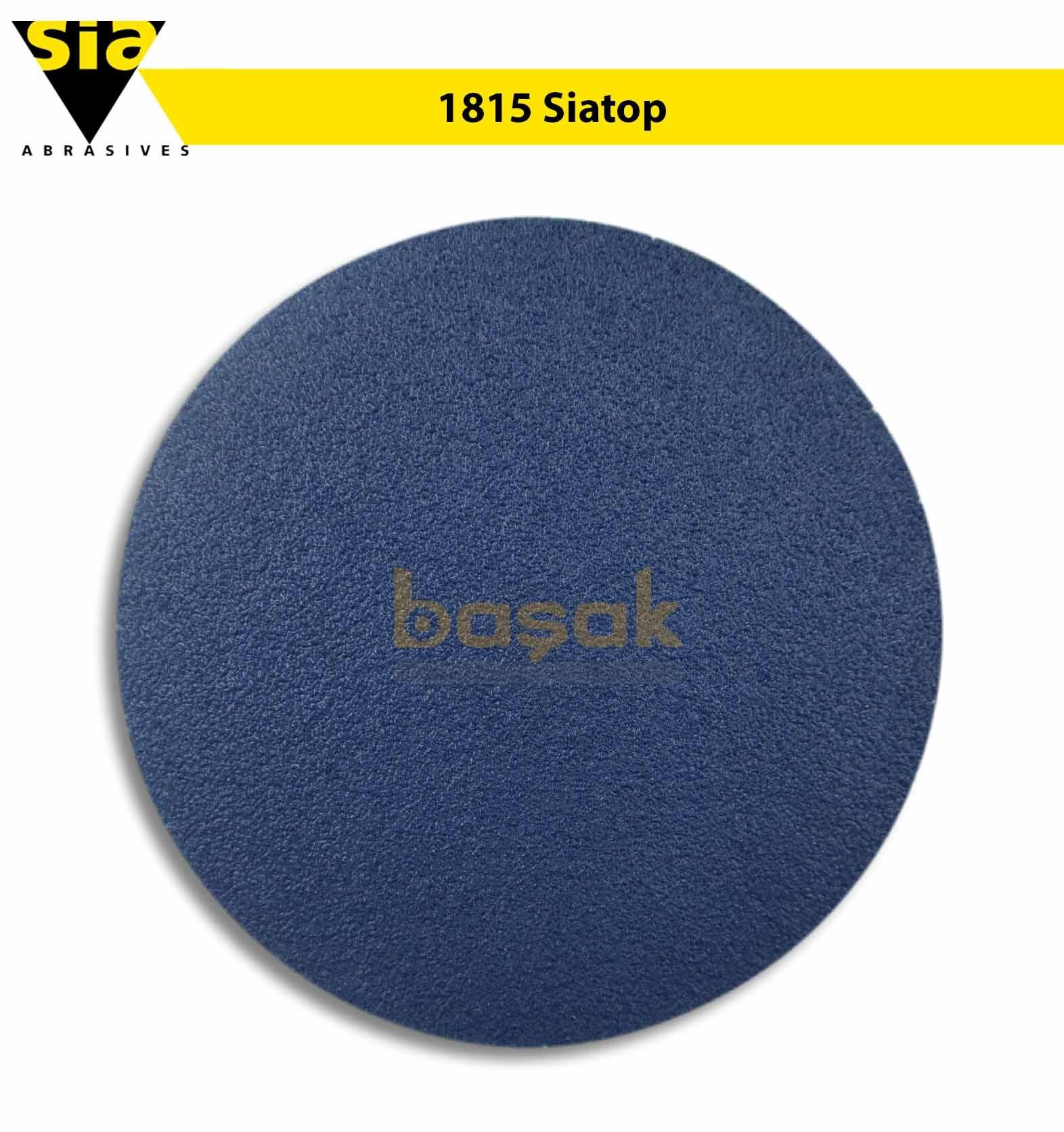 Sia 1815 Siatop 115 mm 50 Kum Deliksiz Zımpara Kağıdı 50'li