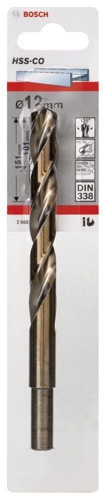 Bosch HSS-Co 12 mm 1'li Kobaltlı Matkap ucu 2608585869