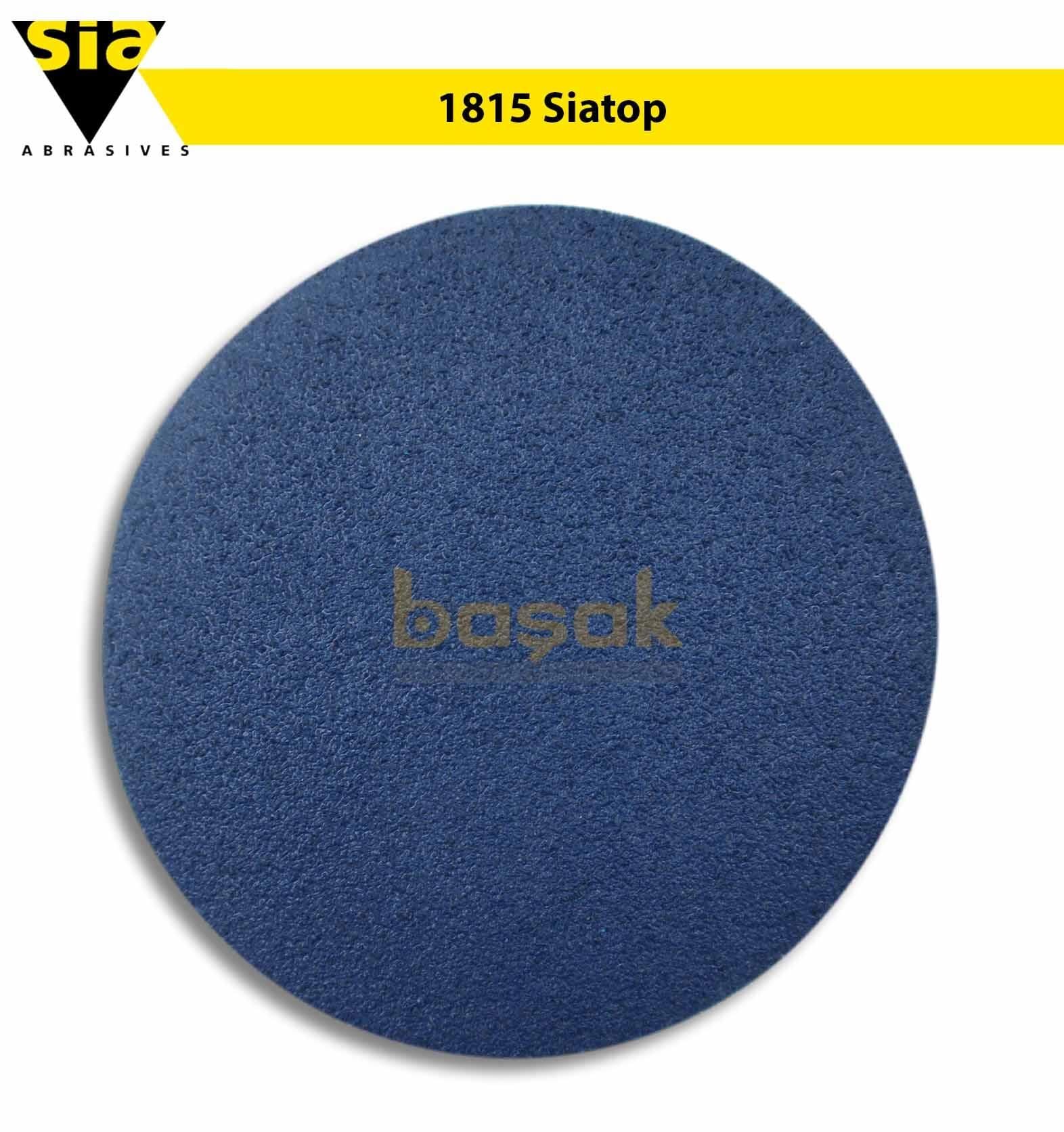 Sia 1815 Siatop 115 mm 40 Kum Deliksiz Zımpara Kağıdı 50'li