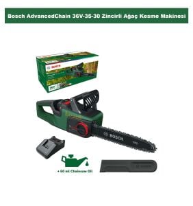 Bosch AdvancedChain 36V-35-30 1x2 Ah Akülü Zincirli Ağaç Kesme 06008B8600