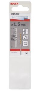 Bosch HSS-TiN 1,5 mm Titanyum Metal Matkap Ucu 2608596666