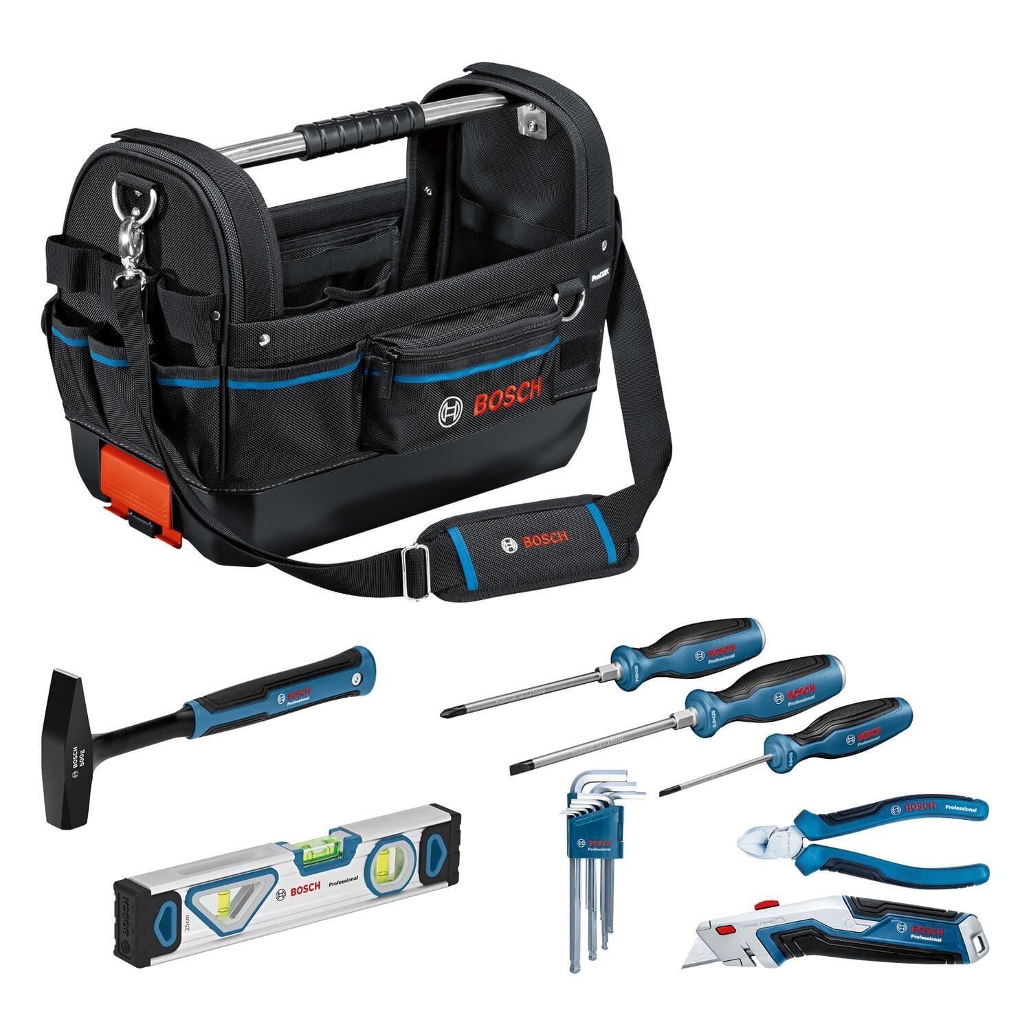 Bosch Profesyonel GWT 20 Açık Çantalı El Aleti Seti 1600A02H5B