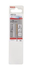 Bosch HSS-TiN 2 mm Titanyum Metal Matkap Ucu 2608596671