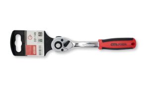 Ceta Form C01-14N 1/4'' Düğmeli Cırcır Kolu (Açılı Gövde)