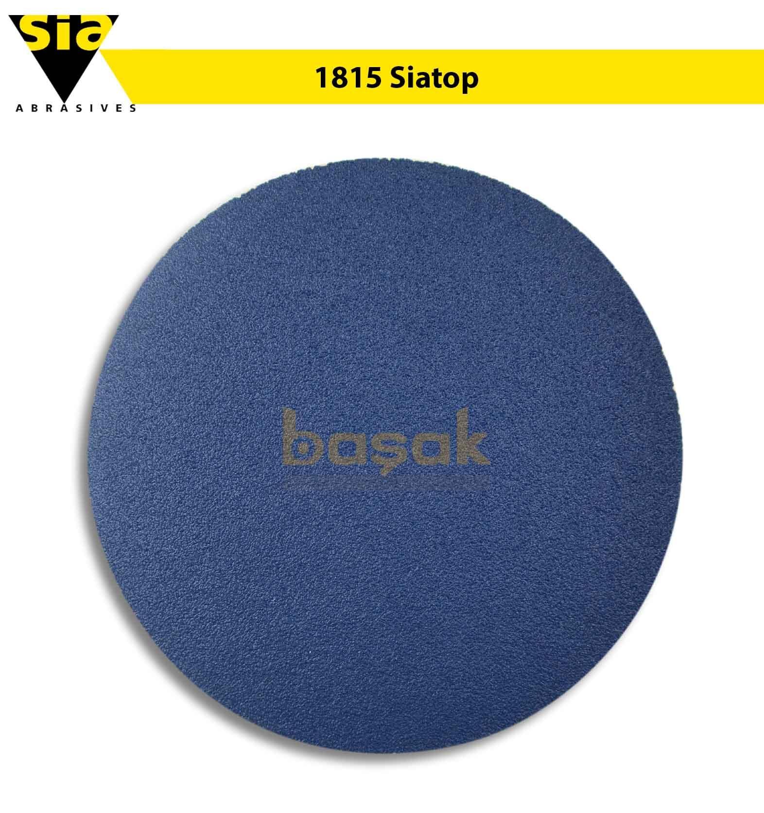 Sia 1815 Siatop 115 mm 150 Kum Deliksiz Zımpara Kağıdı 50'li