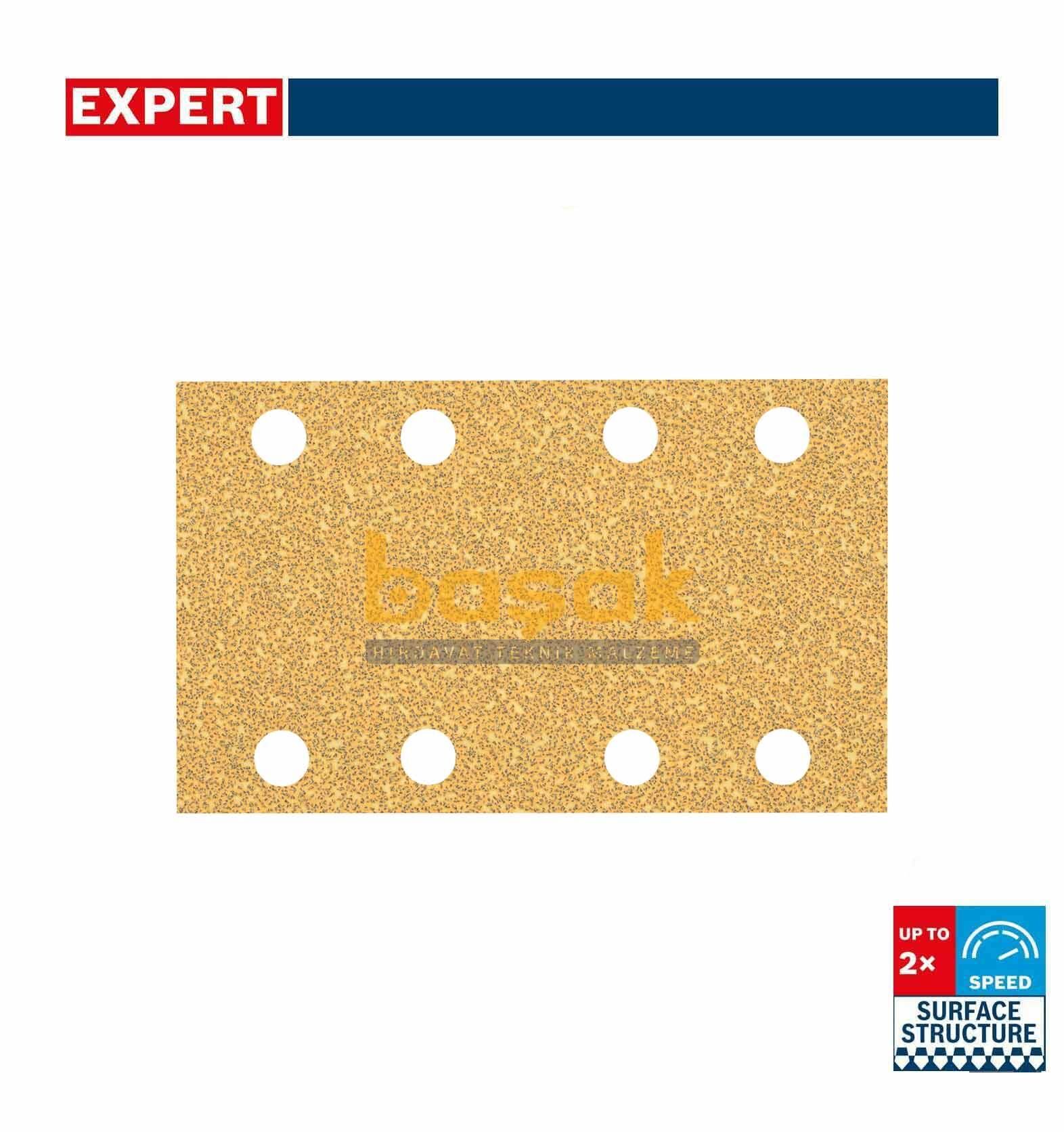 Bosch Expert C470 80 x 133 mm 10'lu 40 Kum Zımpara Kağıdı 2608900877