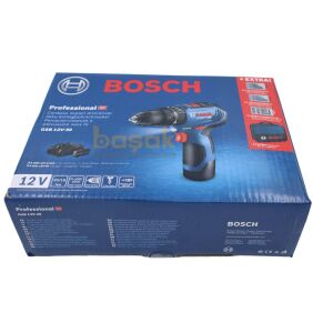 Bosch GSB 12V-30 Akülü Vidalama+39 Parça Aksesuarlı 06019G9101