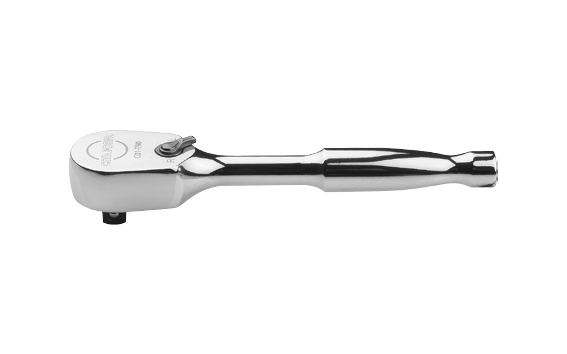 Ceta Form C01-T90 1/4” Kapalı Tip Cırcır Kolu (Kısa Tip - Metal Saplı)