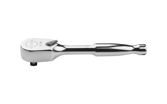 Ceta Form C01-T90 1/4” Kapalı Tip Cırcır Kolu (Kısa Tip - Metal Saplı)