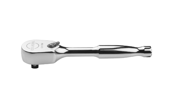 Ceta Form C01-T90 1/4” Kapalı Tip Cırcır Kolu (Kısa Tip - Metal Saplı)