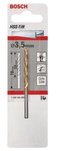 Bosch HSS-TiN 3,5 mm Titanyum Metal Matkap Ucu 2608596686