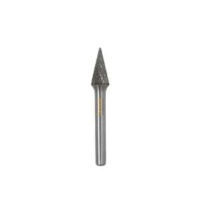 Tutex SM-2M 8 mm Konik Sivri Karbür (Sert Metal) Freze Ucu