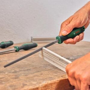 Bosch 5'li Ergonomik Kaymaz Saplı Eğe Takımı 1600A02ZB0