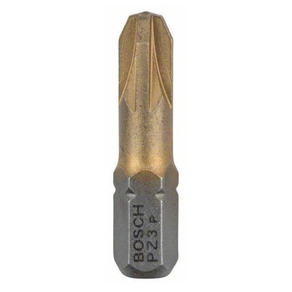 Bosch PZ3 25 mm 3'lü Yıldız Vidalama Ucu MaxGrip 2607001595