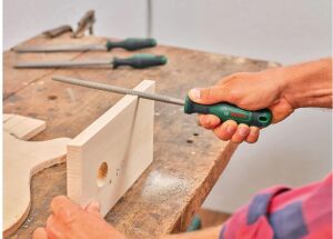 Bosch 3'lü Kaymaz Saplı Ahşap Törpü-Eğe Seti 1600A02ZB1