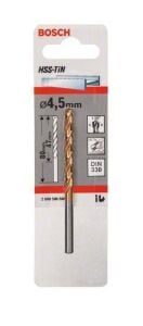 Bosch HSS-TiN 4,5 mm Titanyum Metal Matkap Ucu 2608596696