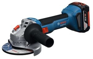 Bosch GWS 18V-8 2x4 Ah Akülü 125 mm Taşlama Makinesi 06019N9020