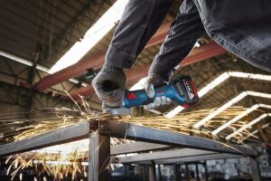 Bosch GWS 18V-8 115 mm Akülü Taşlama (Akü ve Şarj Yoktur) 06019N9004