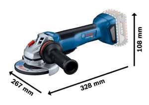 Bosch GWS 18V-10 P Akülü Taşlama Makinesi SOLO 06019J4100