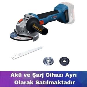 Bosch GWS 18V-8 125 mm Akülü Taşlama (Akü ve Şarj Yoktur) 06019N9000