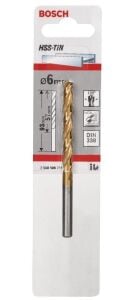 Bosch HSS-TiN 6 mm Titanyum Metal Matkap Ucu 2608596711