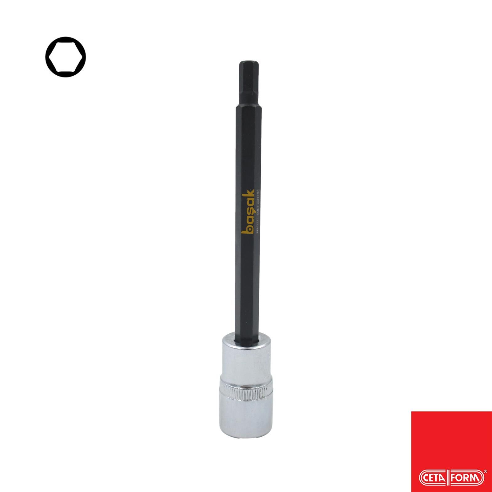 Ceta Form 6 mm Ekstra Uzun Tip 1/2” Lokmalı Allen C28S-H06XL