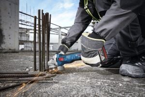 Bosch GWS 18V-11 S 2x5 Ah 125 mm Akülü Taşlama Makinesi 06019N4002
