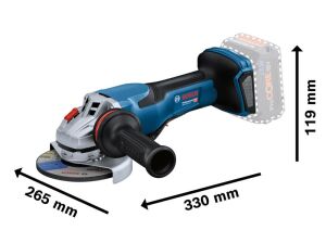 Bosch GWS 18V-15 P Akülü 125 mm Avuç Taşlama Makinesi (Solo) 06019H6A00