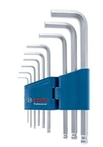 Bosch Profesyonel 1,5 - 10mm Topbaşlı Uzun Alyan Takımı 1600A01TH5