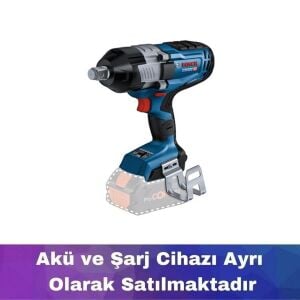 Bosch GDS 18V-1600 HC Akülü Darbeli Somun Sıkma Makinesi (Akü ve Şarj Hariçtir) 06019M1000