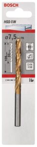 Bosch HSS-TiN 7,5 mm Titanyum Metal Matkap Ucu 2608596726