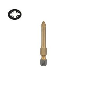 Bosch PZ1 49 mm 3'lü Yıldız Vidalama Ucu MaxGrip 2607001598