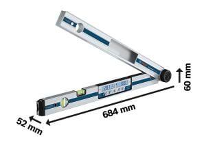 Bosch GAM 270 MFL Lazerli Dijital Açı Ölçer 0601076400