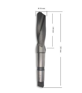 MTE 36 mm Hardox Matkap Ucu Mors Konik Saplı