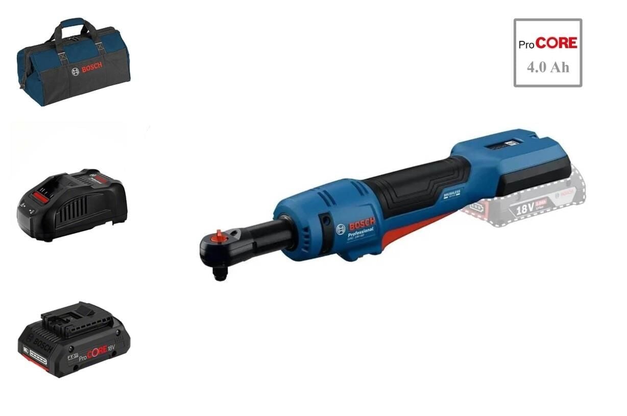 Bosch GRC 18V-60 1x4 Ah ProCORE Akülü Köşeli Somun Sıkma Makinesi