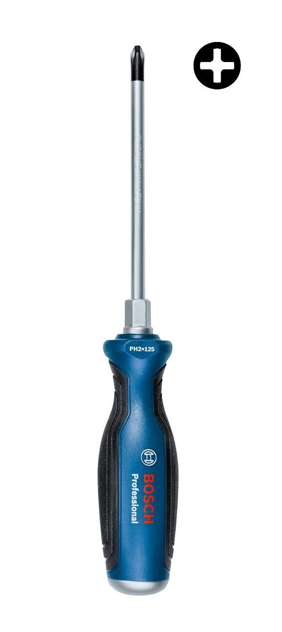 Bosch Profesyonel Yıldız Tornavida PH2 x 125 mm 1600A01TG3