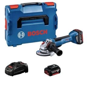 Bosch GWS 18V-10 P 2x5 Ah Akülü 125 mm Taşlama Makinesi 06019J4101