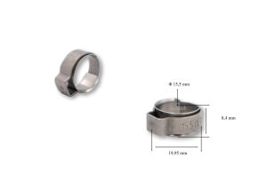 Oetiker 15,5 mm Paslanmaz Kulaklı Argon Kelepçesi (adet fiyatıdır)